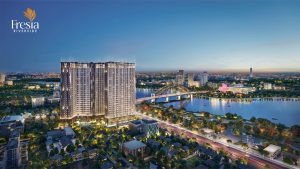 Tổng thể dự án fresia riverside