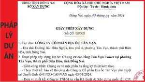 pháp ly dự án fresia riverside