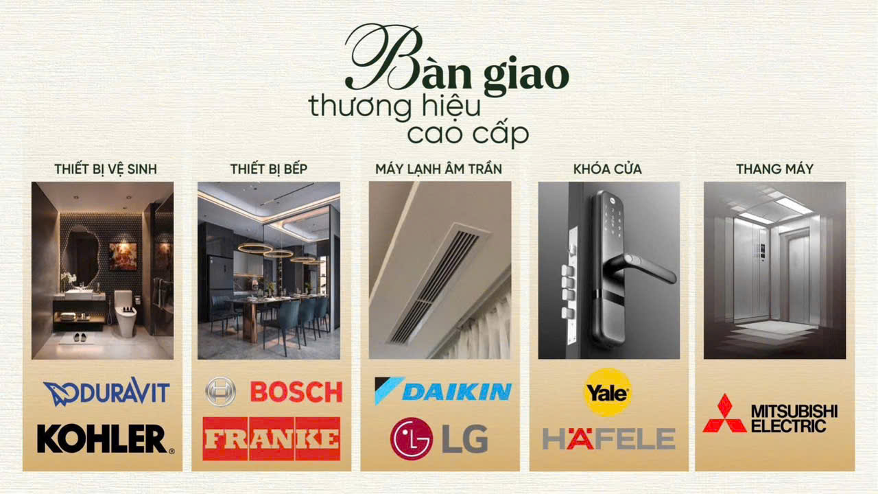 vật liệu bàn giao dự án at saigon riverside